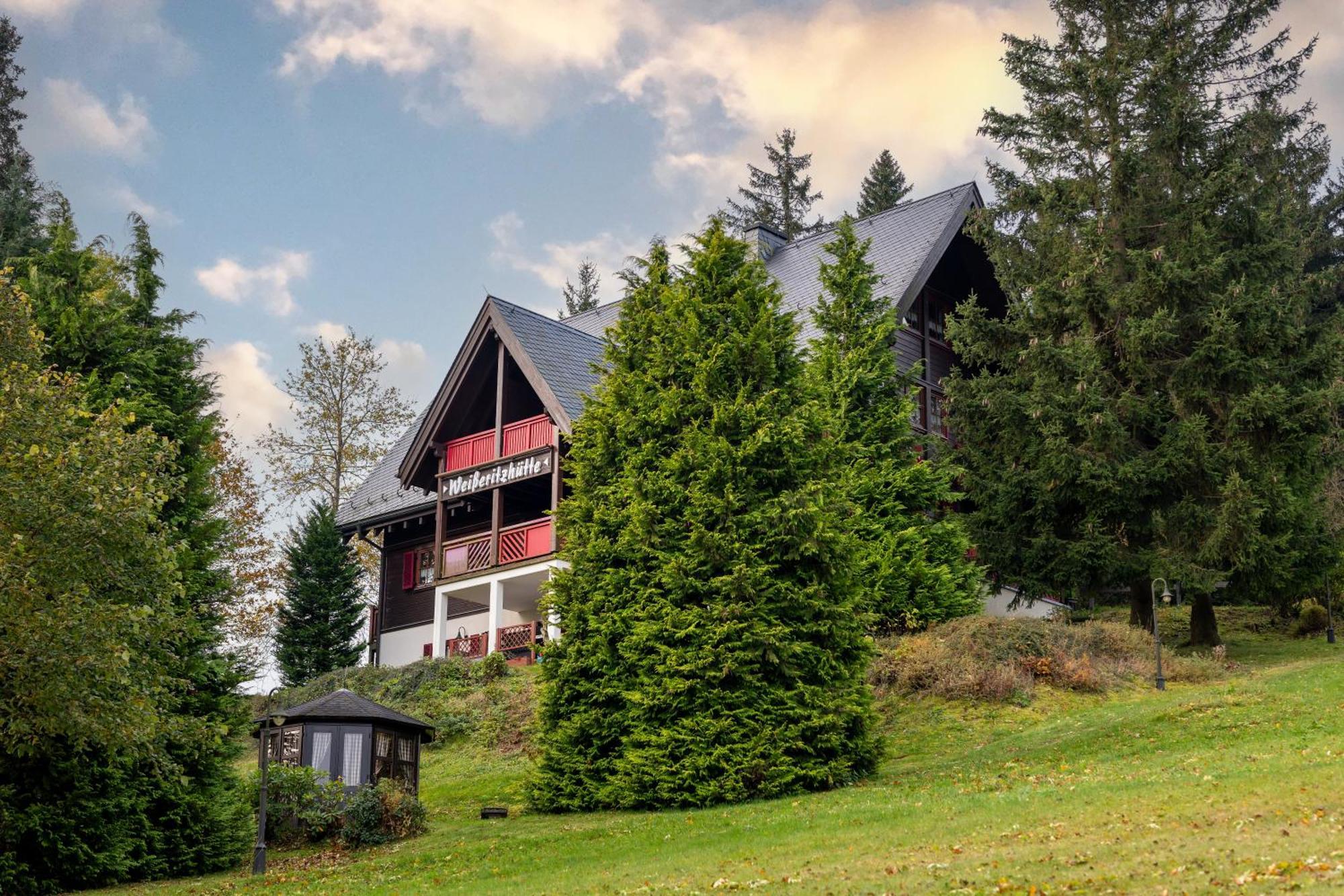 Ferienanlage Zum Silberstollen 2 Haeuser Am Berg Polderhof Und Weisseritzhuette Altenberg Exterior foto